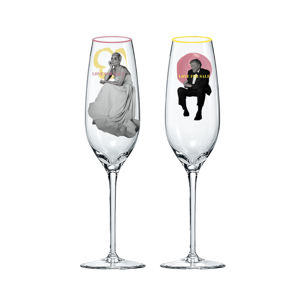 Champagne discount glasses sale