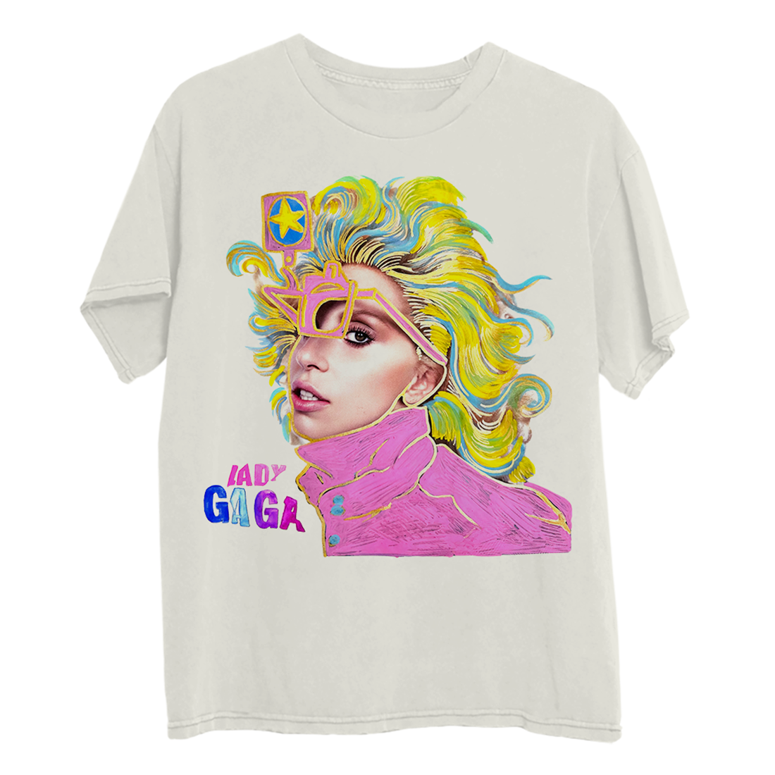 ARTPOP Illustrated Glasses T-Shirt - Lady Gaga Official Shop