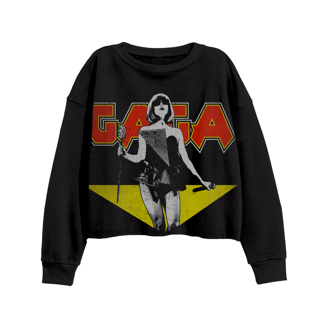 METAL CROPPED CREWNECK Lady Gaga Official Shop