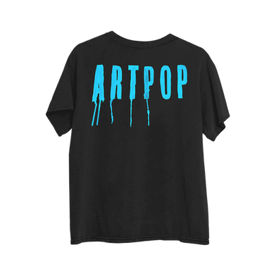 ARTPOP Marker Collage Mask T-Shirt Back