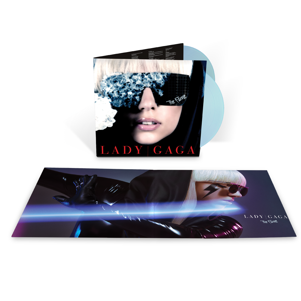 The Fame Translucent Light Blue Vinyl – Lady Gaga Official Shop