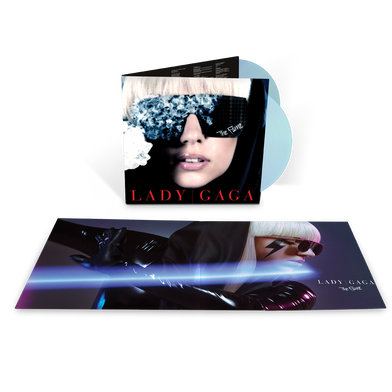 The Fame Translucent Light Blue Vinyl Poster