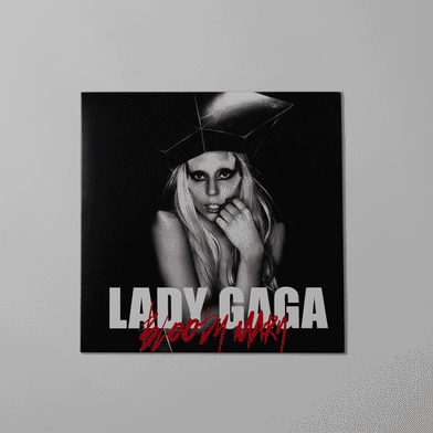 Disco de vinilo exclusivo de color azul claro translúcido translúcido de  Lady Gaga The Fame 2XLP