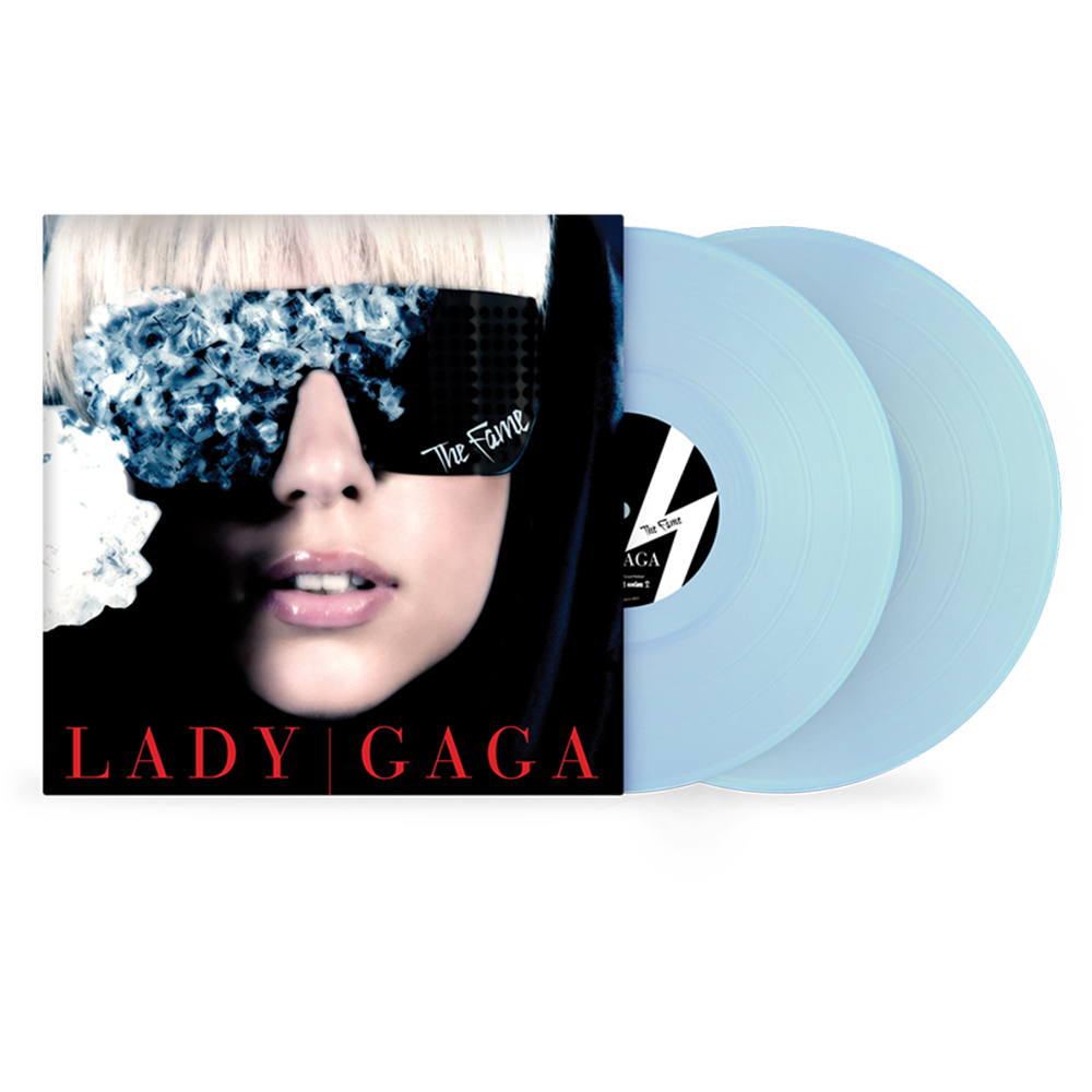The Fame Translucent Light Blue Vinyl – Lady Gaga Official Shop