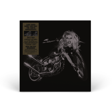 Born This Way 10th Anniversary Vinyl Front Cover