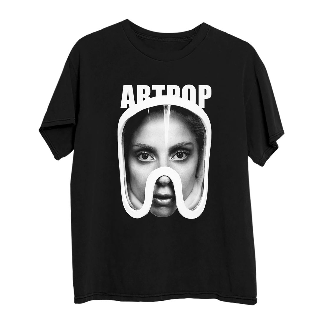 ARTPOP Mask Black T-Shirt